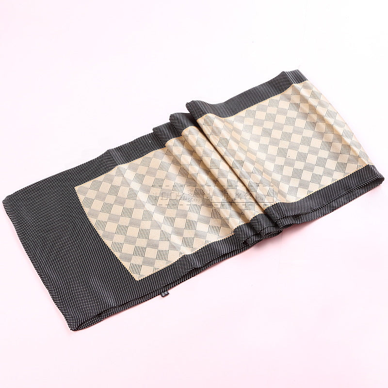100% Natural Silk Double Layer Cravat Men's Silk Printed Long Scarf Premium Gift for Men 28x160cm