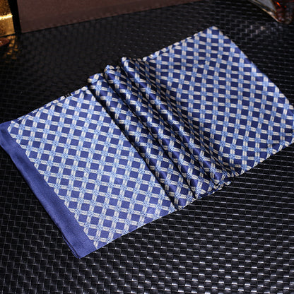 100% Natural Silk Double Layer Cravat Men's Silk Printed Long Scarf Premium Gift for Men 28x160cm