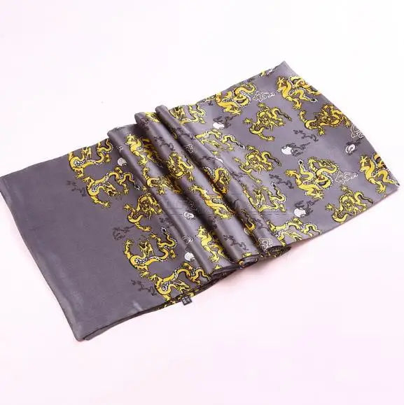 100% Natural Silk Double Layer Cravat Men's Silk Printed Long Scarf Premium Gift for Men 28x160cm