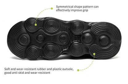 2024 New Safety Shoes Men Boots High Top Work Sneakers Steel Toe Cap Anti-smash Puncture-Proof work Boots Indestructible Shoes