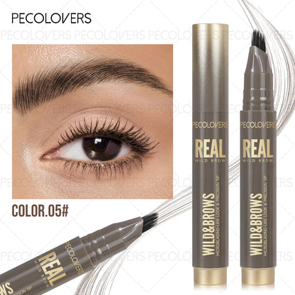 1PC Multifunctional Liquid Eyebrow Pencil/hair Dye Pencil-Waterproof, Hairline Filling, Beard Coloring, Christmas/Halloween Gift