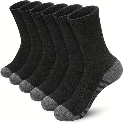 10/5/3pairs Breathable Con Sports Stockings Men Bamboo Fiber Autumn and Winter Men Socks Sweat Absorption Deodorant Business Sox