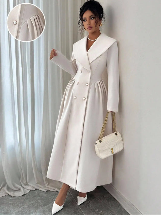 Women's Woolen Coat, Stylish Women's Outerwear, Warm Winter Jacket, Elegant Ladies' Clothing, Perfect for Cold Weather