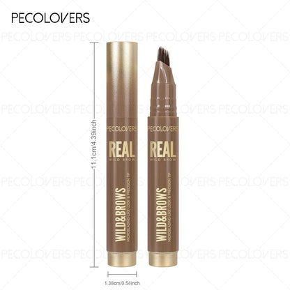 1PC Multifunctional Liquid Eyebrow Pencil/hair Dye Pencil-Waterproof, Hairline Filling, Beard Coloring, Christmas/Halloween Gift