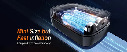 1pc Car Wireless Air Pump 150PSI Portable Electric Tire Inflation For Car Bicycle Motorcycle Air Compressor Inflator US Shipping