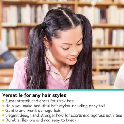 20/50/100pcs Four seasons Elastic Hair Bands Girls 4CM Sweets Scrunchie Rubber Band Hair Ties Clips Headband Hair Accessories