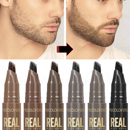 1PC Multifunctional Liquid Eyebrow Pencil/hair Dye Pencil-Waterproof, Hairline Filling, Beard Coloring, Christmas/Halloween Gift