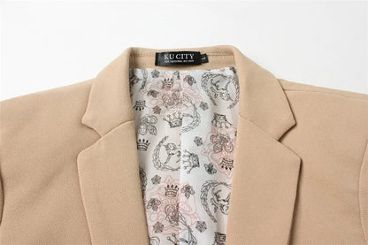 2024 Men Slim fit New Fashion Blazer Suit Jacket Black Blue Red Plus size L to 5XL Male Blazers Mens Coat Wedding Dress